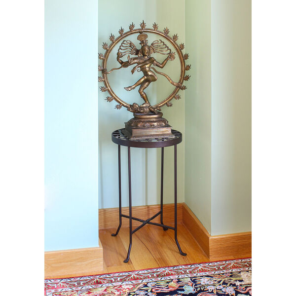 Wrought Iron Flowers Plant Stand III, image 8