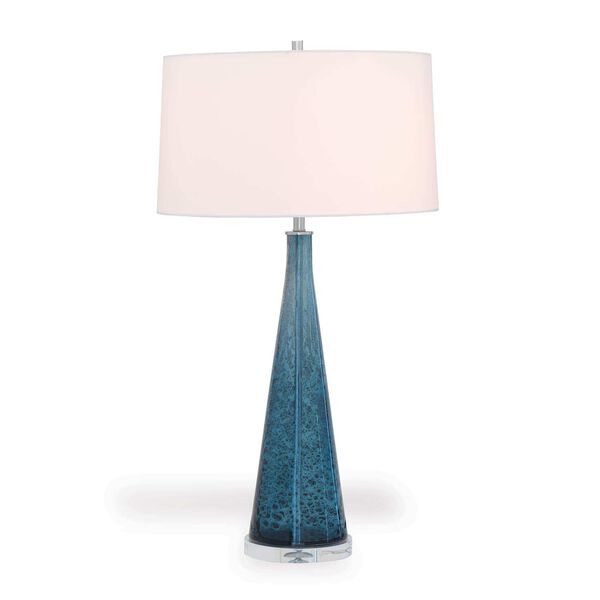 London Blue Two-Light Table Lamp, image 1
