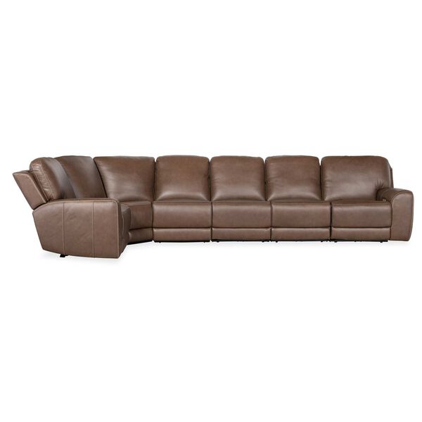 Light Brown Torres Six-Piece Sectional, image 5