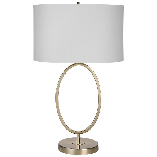 Loring Golden Brass Table Lamp, image 4
