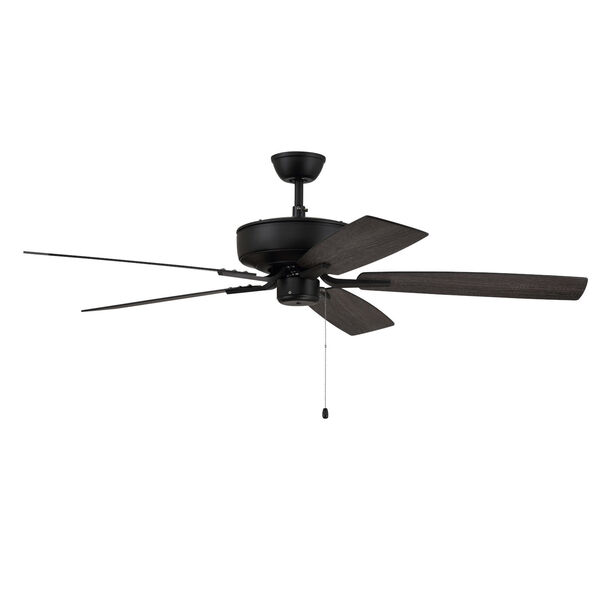 Pro Plus Flat Black 52-Inch Ceiling Fan, image 2