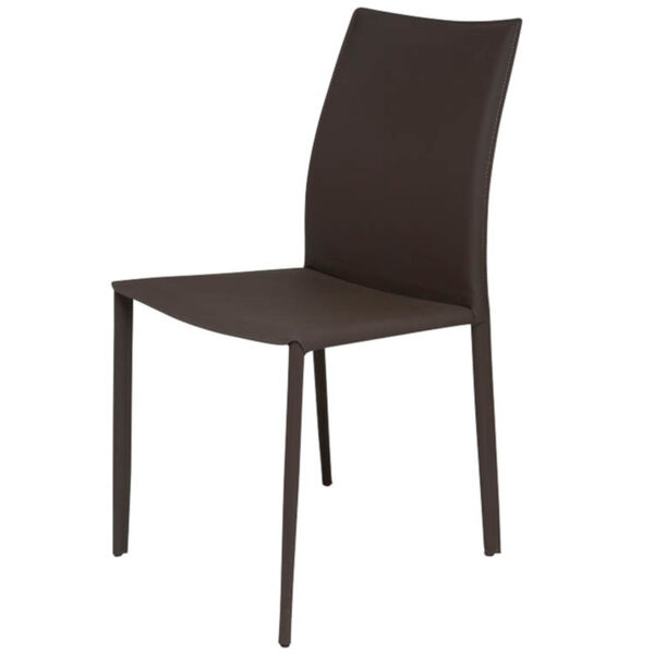 Sienna Dark Brown Dining Chair, image 1