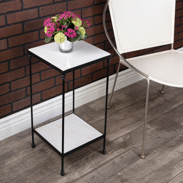 Larkin Marble Accent Table, image 1