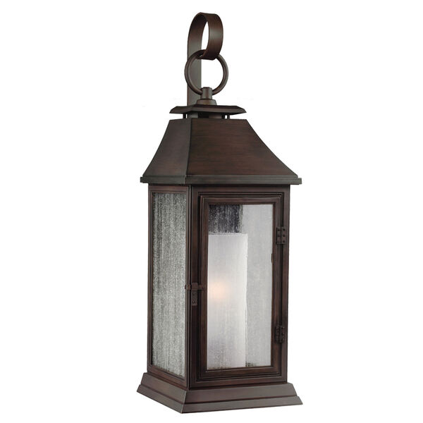 Shepherd Heritage Copper One-Light 17-Inch Outdoor Wall Sconce, image 1