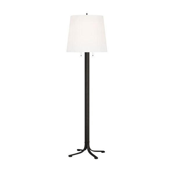 Logan Aged Iron 68-Inch Two-Light LED Table Lamp, image 1