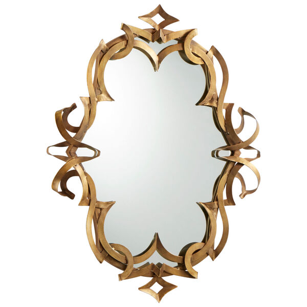 Gold Charcroft Mirror, image 1