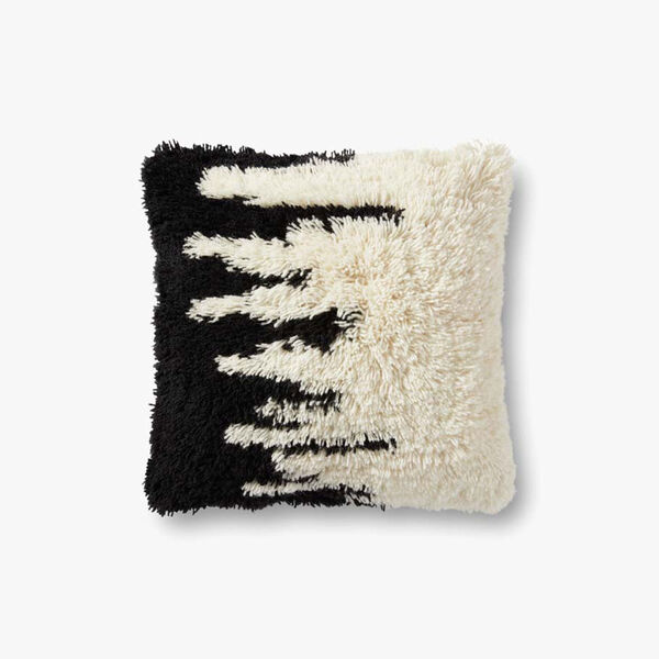 Justina Blakeney Hand Woven Abstract Modern Soft Wool Moroccan Pillow, image 1