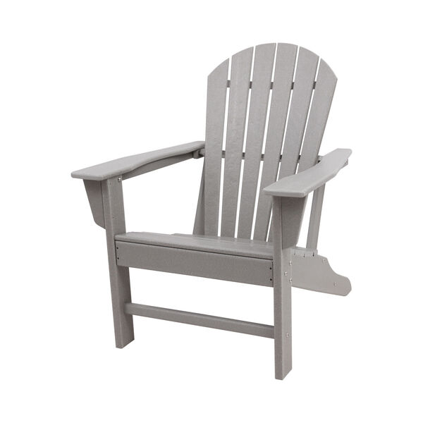 BellaGreen Gray Recycled Adirondack Chair - (Open Box), image 3