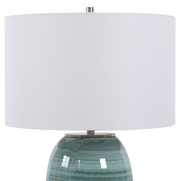 Caicos Teal One-Light Table Lamp, image 4
