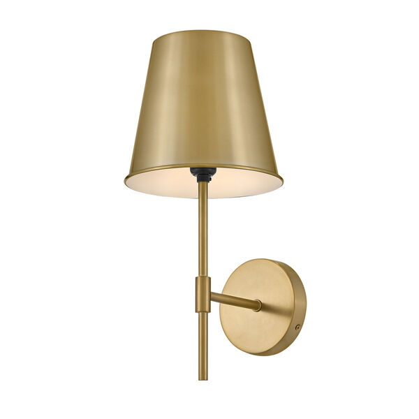 Blake Lacquered Brass Eight-Inch One-Light Wall Sconce, image 6