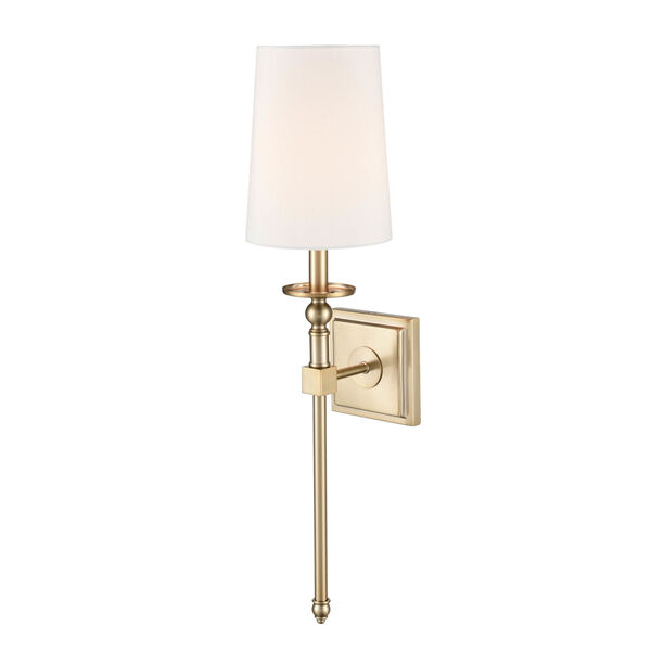 Modern Gold 26-Inch One-Light Wall Sconce, image 2