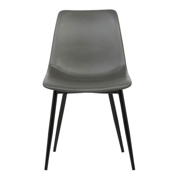Monte Gray with Black Powder Coat Dining Chair, image 2