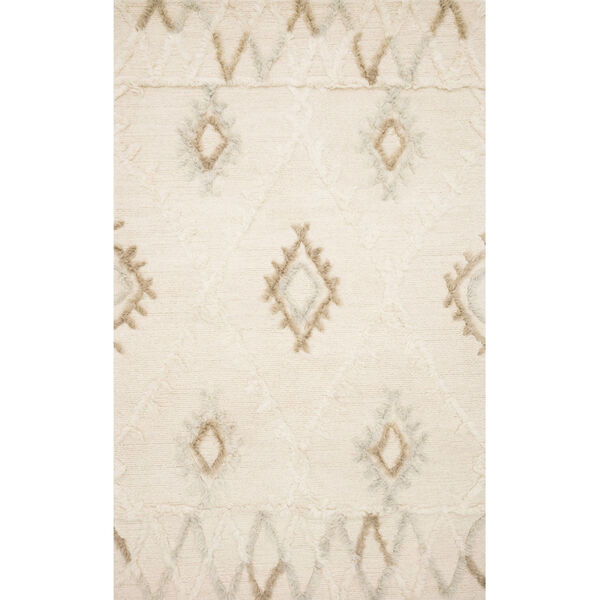 Symbology Ivory with Slate Rectangle: 7 Ft. 9 In. x 9 Ft. 9 In. Rug, image 1
