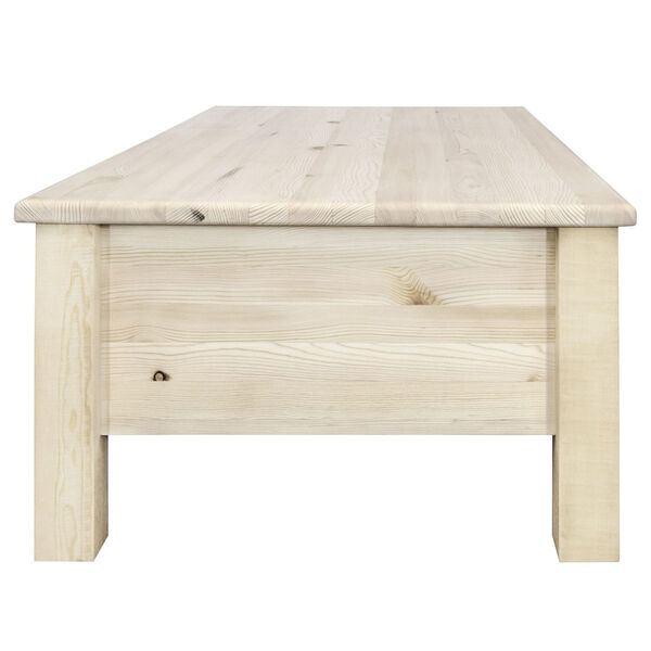 Homestead Natural Coffee Table with Six Drawers, image 5