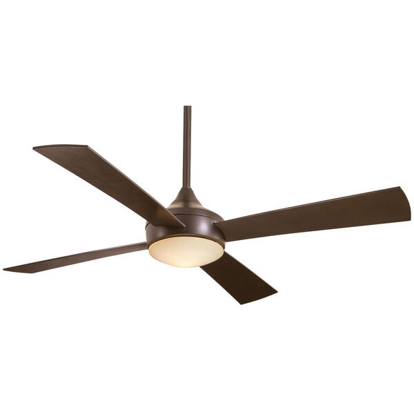 Aluma Oil Rubbed Bronze 52-Inch LED Outdoor Ceiling Fan, image 1