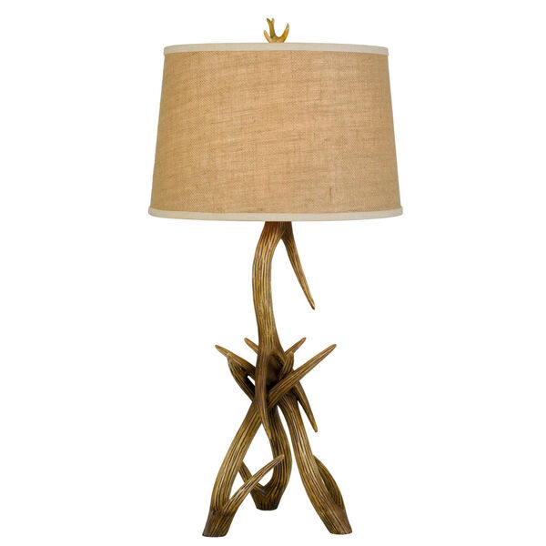 Drummond Bronze and Natural One-Light Table Lamp, image 1