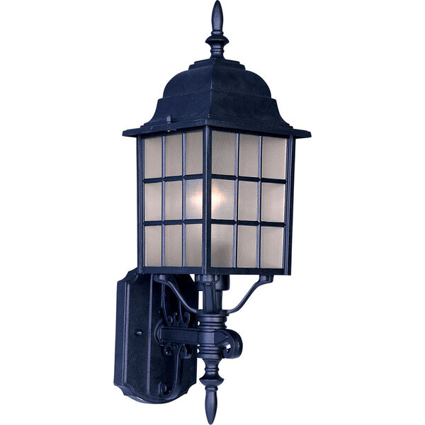 North Church Black One-Light Nineteen-Inch Outdoor Wall Sconce, image 1