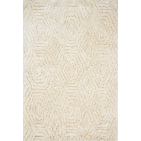 Caspia Ivory Rectangle: 3 Ft. 6 In. x 5 Ft. 6 In. Rug, image 1