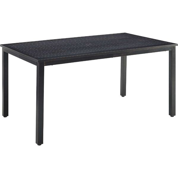 Kaplan Oil Rubbed Bronze Outdoor Metal Dining Table, image 2