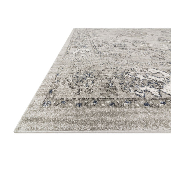 Joaquin Dove and Gray 2 Ft. 7 In. x 8 Ft. Power Loomed Rug, image 2
