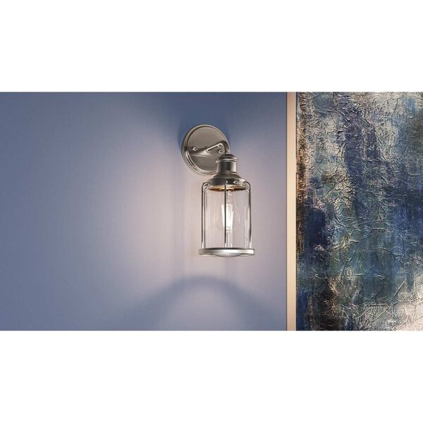 Ludlow Brushed Nickel One-Light Wall Sconce, image 2