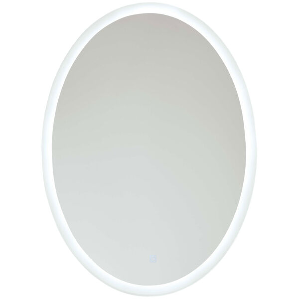 Oval 28 x 20 LED Lighted Bathroom Mirror, image 1