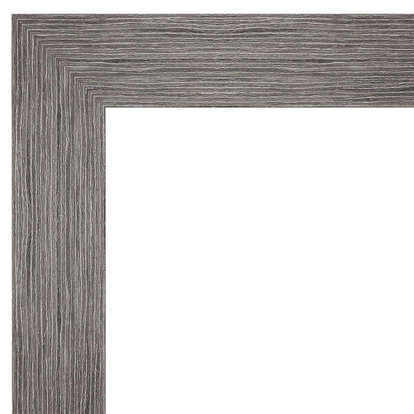 Pinstripe Gray 20W X 54H-Inch Full Length Mirror, image 2