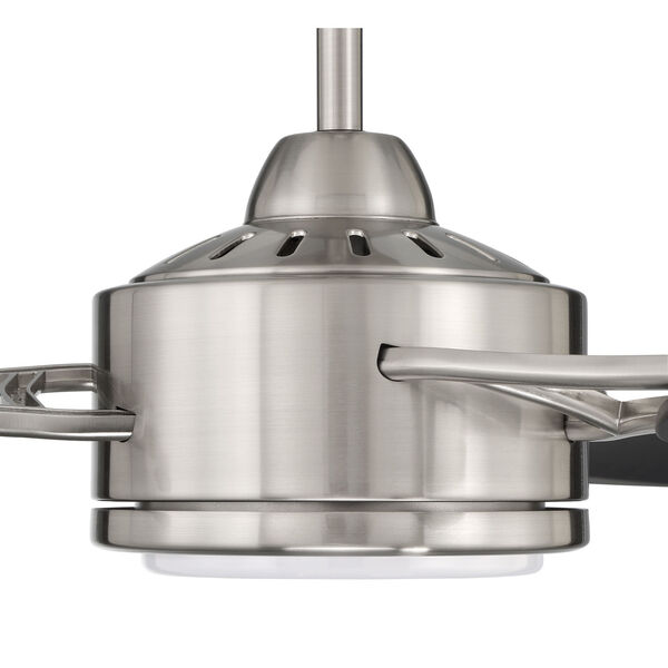 Journey Brushed Polished Nickel 64-Inch LED Ceiling Fan, image 3