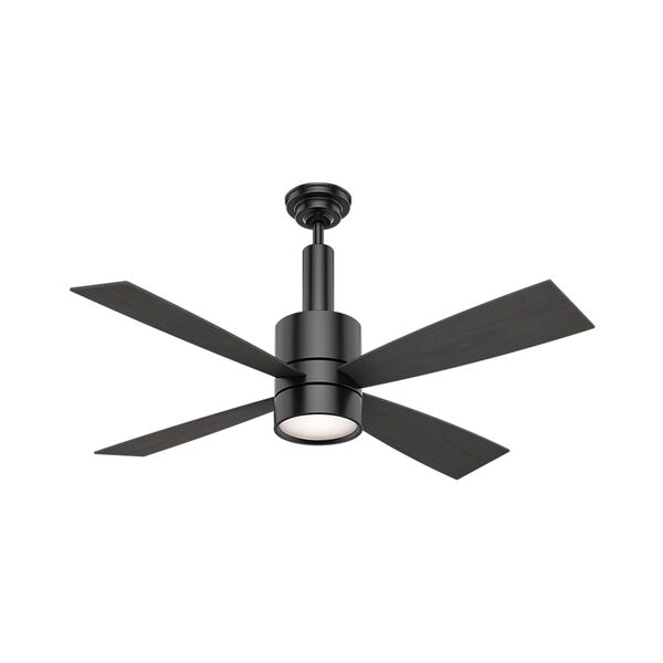 Bullet Matte Black 54-Inch LED Ceiling Fan, image 1