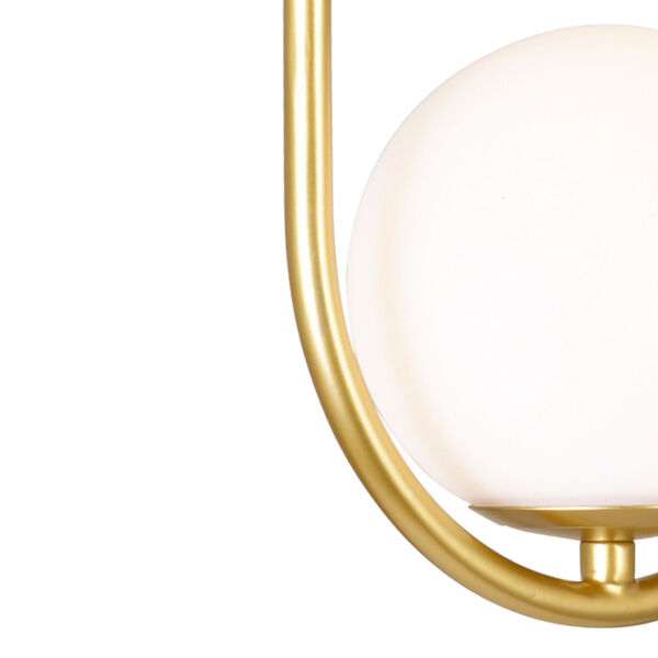 Celeste Medallion Gold LED Mini Pendant, image 6