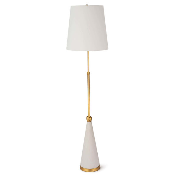 Juniper White One-Light Floor Lamp, image 1
