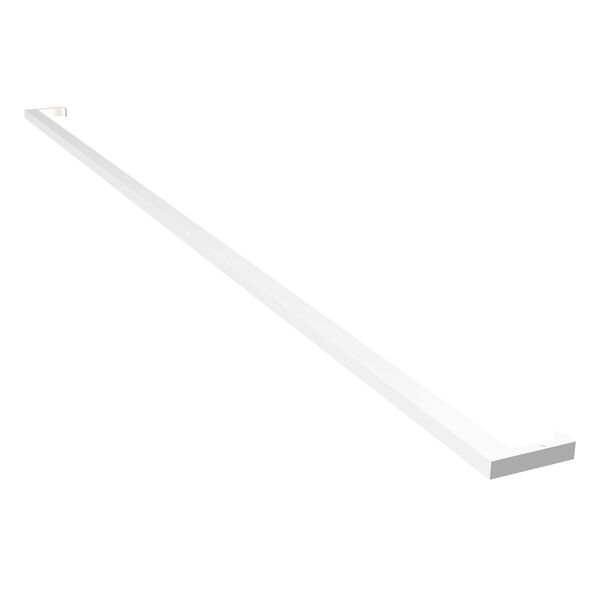 Thin-Line Satin White LED 72-Inch Wall Bar, image 1
