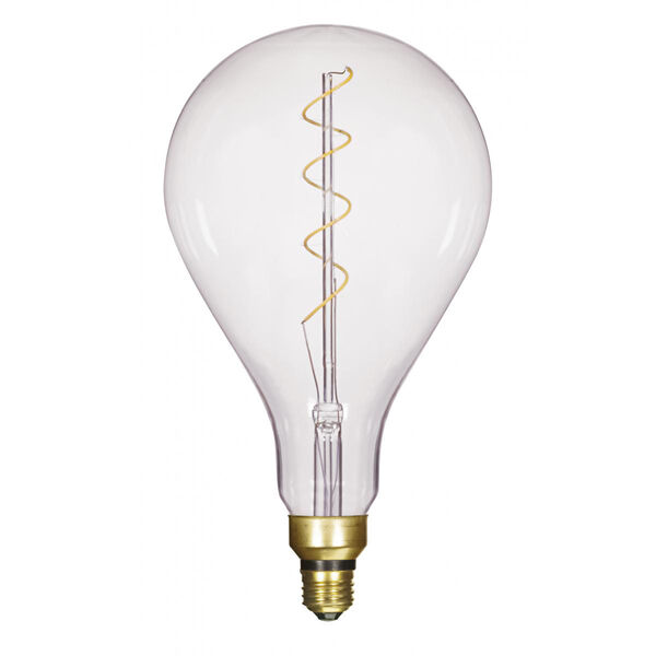 SATCO Transparent Six-Inch LED Filament Bulb, image 1