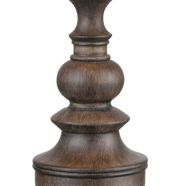 Rhinebeck Gray Aged Wood One-Light Table Lamp, image 4