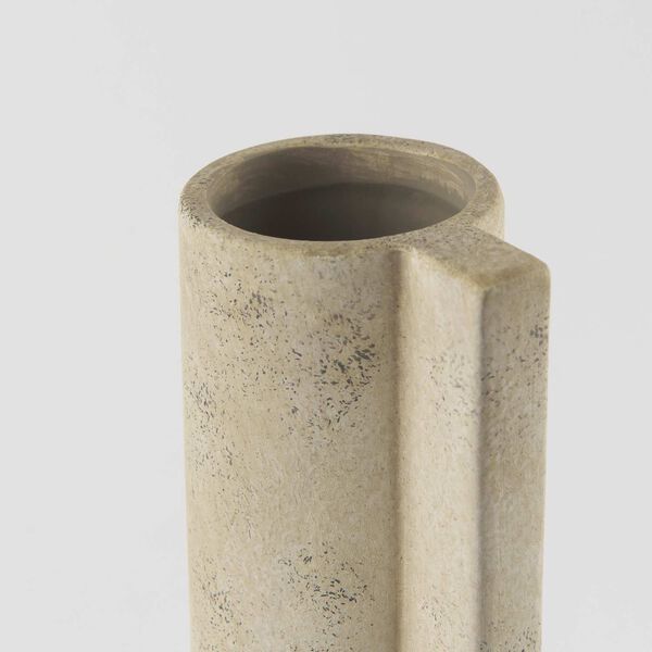 Sariah Beige Ceramic Vase, image 5
