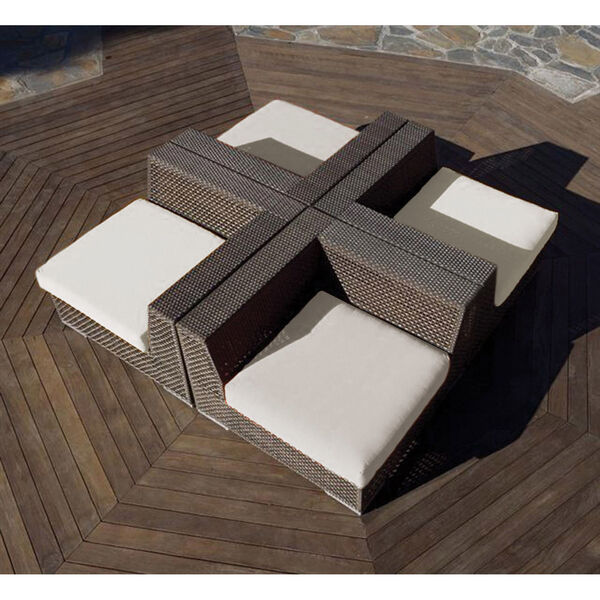 Soho Canvas Spa Four-Piece Modular Seating Set, image 3
