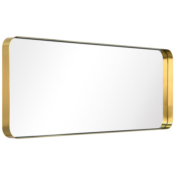 Gold 18 x 48-Inch Rectangle Wall Mirror, image 4