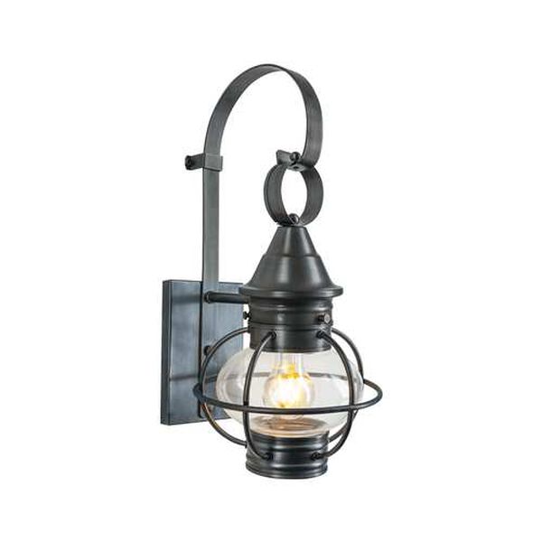 American Onion Gun Metal One-Light Outdoor Wall Sconce, image 1