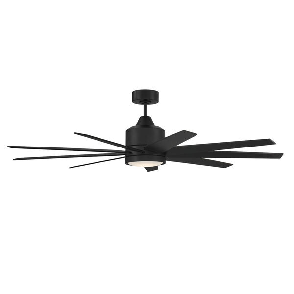 Champion Flat Black 60-Inch LED Ceiling Fan, image 2