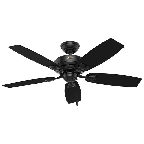 Sea Wind Matte Black 48-Inch Outdoor Ceiling Fan, image 1