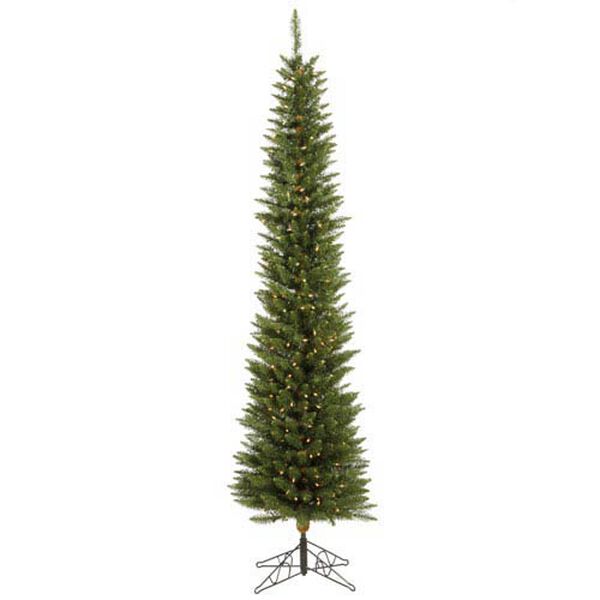 Durham Pole Pine 8.5-Foot Christmas Tree w/400 Warm White Wide Angle LED Lights and 1204 Tips, image 1