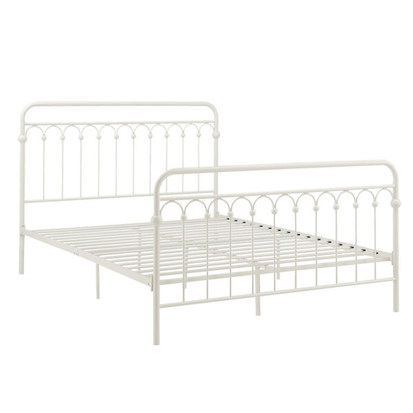 Isobel White Queen Metal Arches Platform Bed, image 4