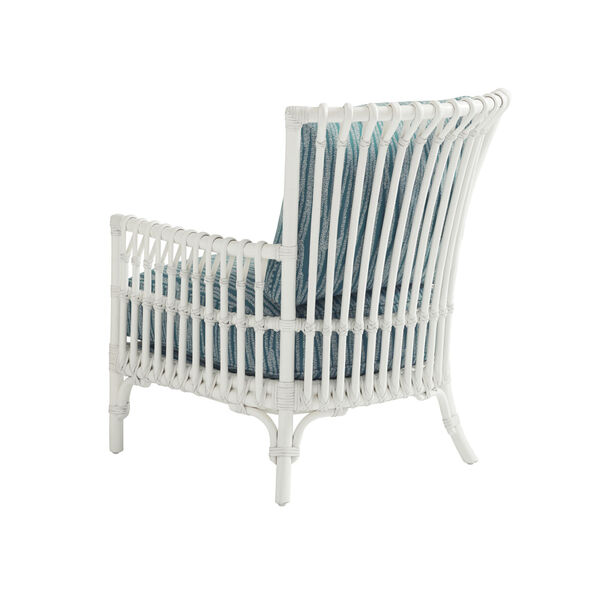 Ocean Breeze White and Blue Newcastle Chair, image 2