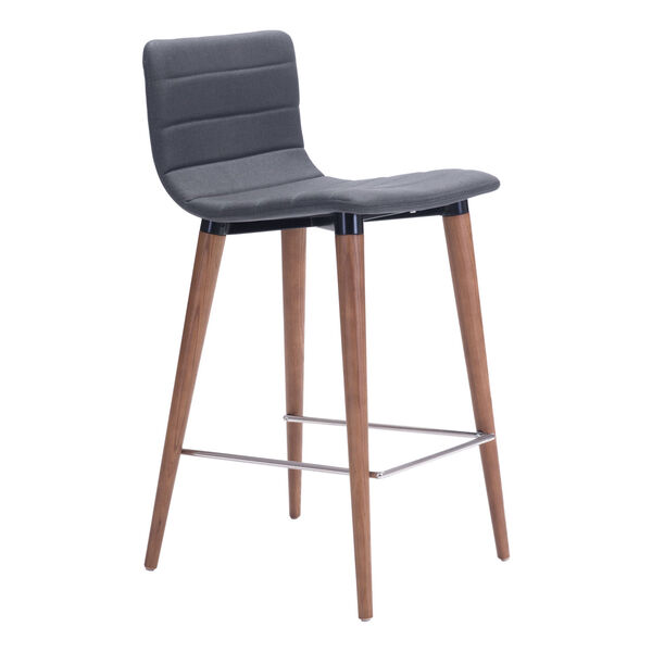 Jericho Counter Chair Gray, Set of Two, image 1