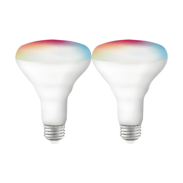 Starfish White 9.5W RGB and Tunable LED Bulb, Pack of 2, image 1