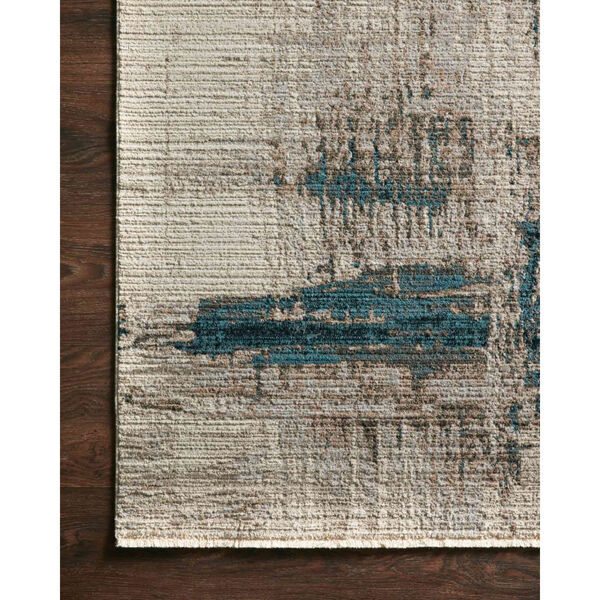 Leigh Slate and Denim Rectangle: 5 Ft. 3 In. x 7 Ft. 6 In. Rug, image 3