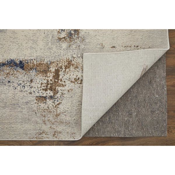 Clio Ivory Blue Brown Area Rug, image 6