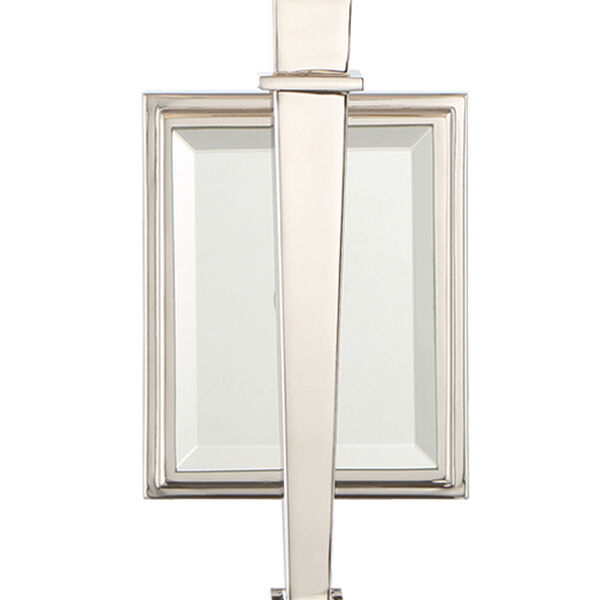 Clifton One-Light Polished Nickel Wall Sconce, image 2