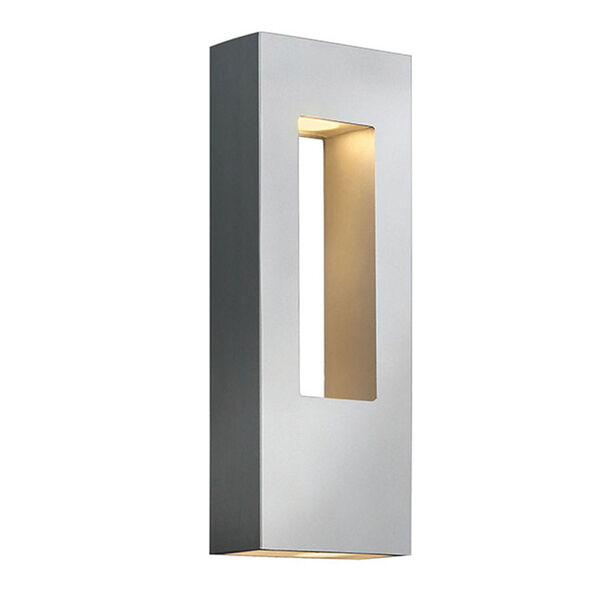 Atlantis Titanium 16-Inch Two-Light Medium LED Outdoor Wall Light, image 2