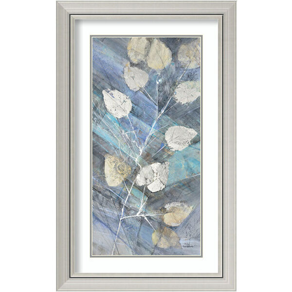 Silver Leaves II by Albena Hristova: 20 x 32-Inch Framed Art, image 1
